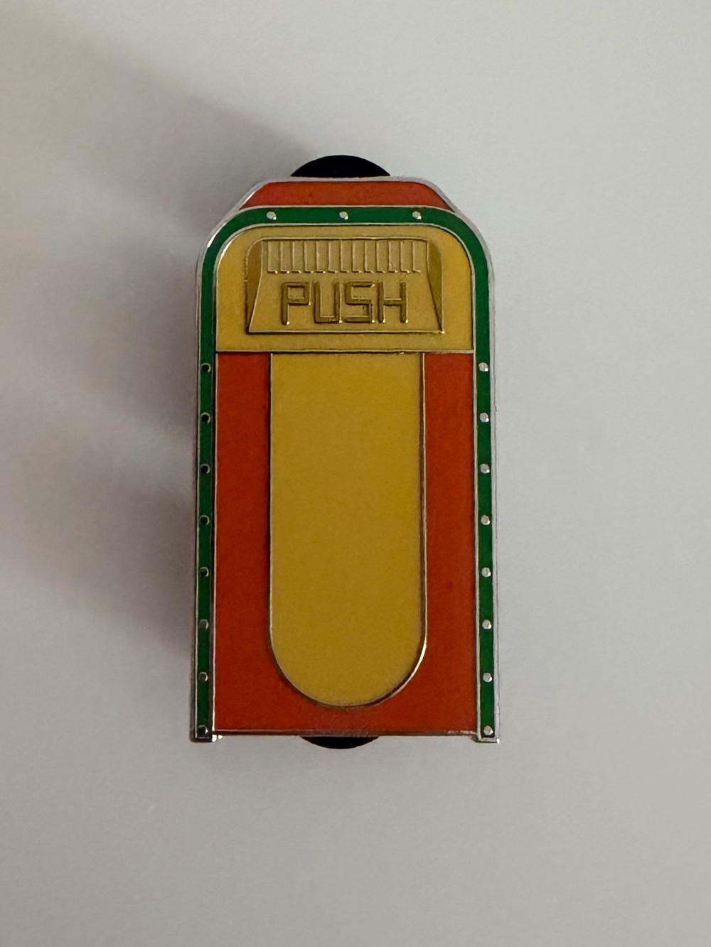 Orange Bird Disney Trash Bin Pin